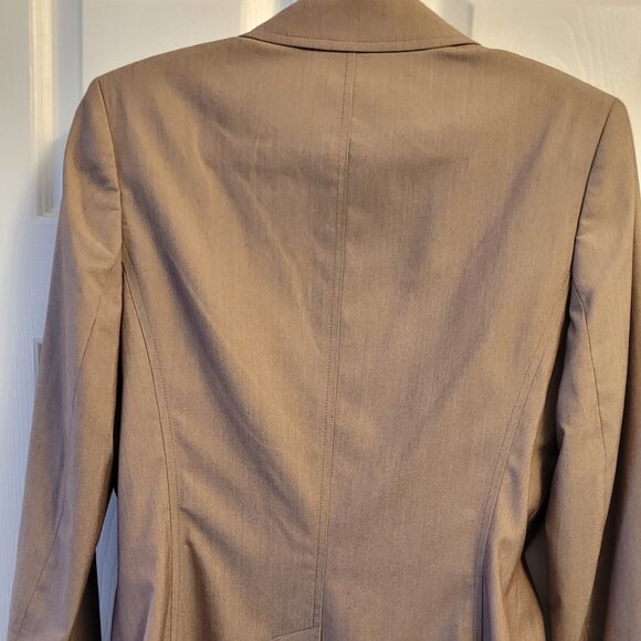 Express Design Studio Tailored Blazer in Taupe - Picture 4 of 9